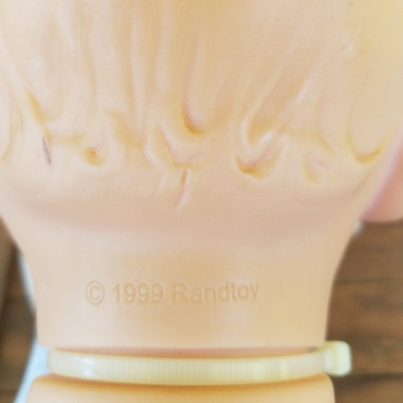 Random Vintage lot of 5 Doll Heads Plastic Randtoy Lee Ward Odd Doll Heads Diy - Picture 5 of 8